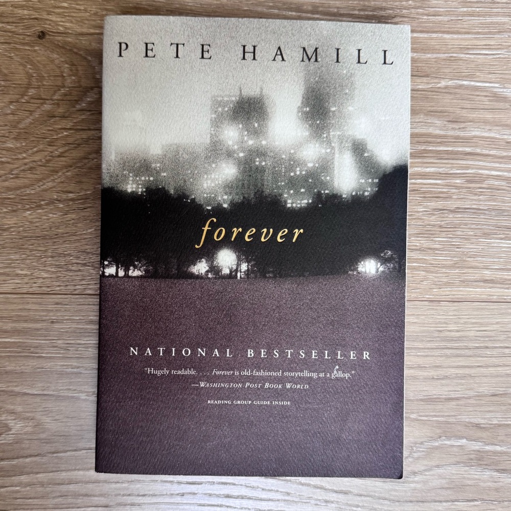 Pete Hamill 'Forever' Literature National Best Selling Novel